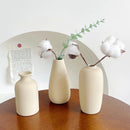 Ceramic Vase White Nordic Flower Pot Decorative Home Decor