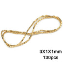 Gold Plated Hematite Beads Star Heart Shapes Loose Jewelry Beads