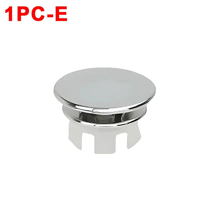 Sink Overflow Ring Cover Bathroom Basin Round Plastic Replacement