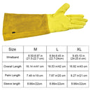 Rose Pruning Gloves Long Thorn Proof Leather Garden Gloves With Forearm Protection