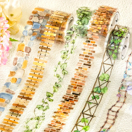 25mm 2m PET Tape For Scrapbooking Garden Path And Photo Album Decor