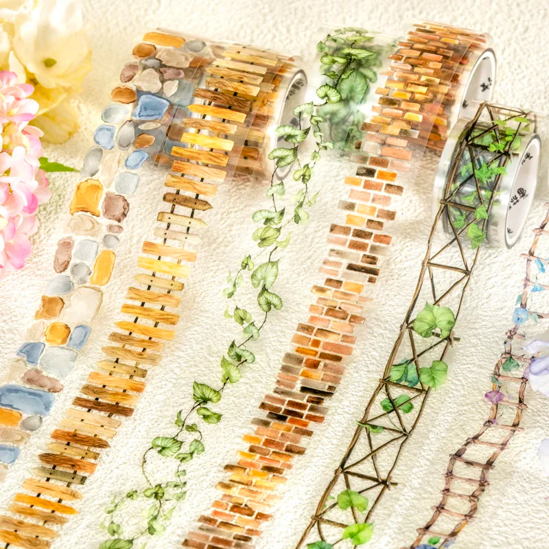 25mm 2m PET Tape For Scrapbooking Garden Path And Photo Album Decor