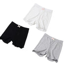 3 Pcs Girls Safety Pants Summer Shorts Cute Bow Underwear Set
