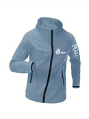 Summer Hoodie Lightweight Casual Jacket With Simple Patterns For Youth