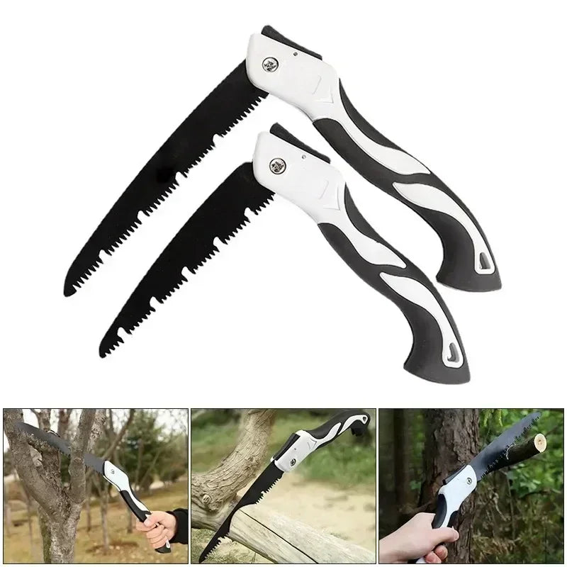 Folding Hand Saw Portable Garden Pruner Multifunctional Outdoor Tool