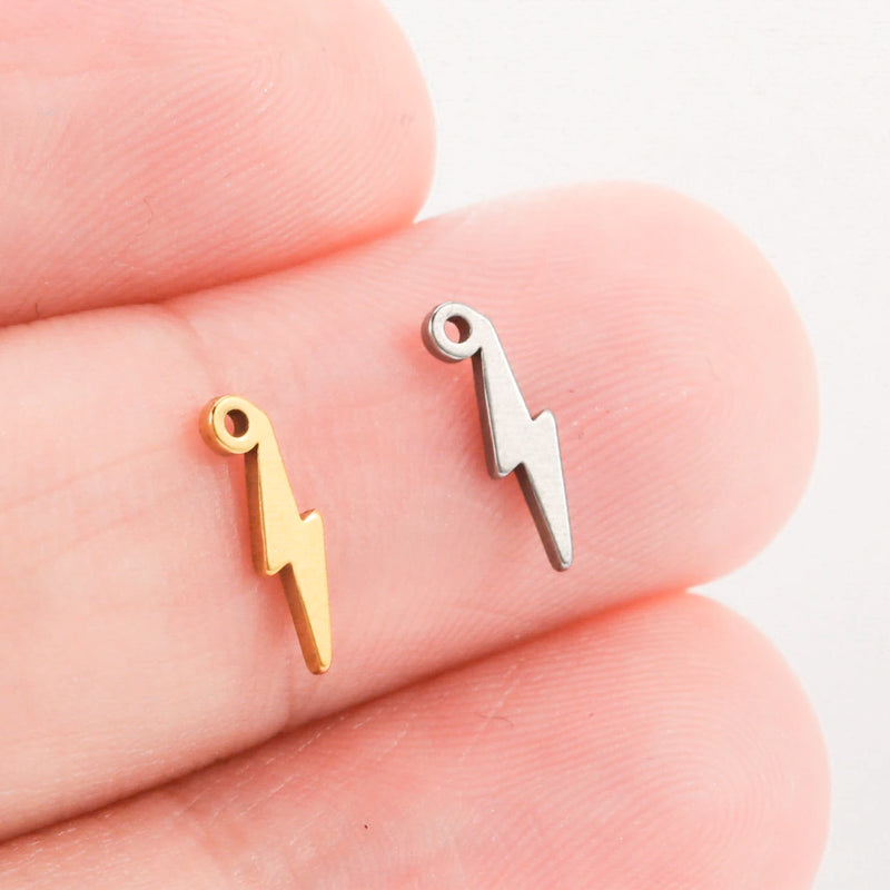 5pcs Stainless Steel Tree Of Life Charms For Jewelry Crafting