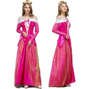 Sleeping Beauty Costume Women Deluxe Pink Princess Aurora Dress