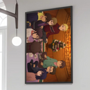 Lonely Castle In The Mirror Poster Retro Kraft Paper Wall Art