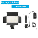 Nagnahz U800+ LED Video Light Bi-Color Dimmable With Tripod Remote
