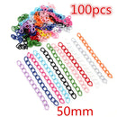 Colorful Mixed Alloy Jump Rings Lobster Clasp DIY Jewelry Making Supplies