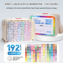 Languo 9pcs Acrylic Marker Pen Set Soft Brush Paint Pens For Art