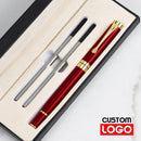 Luxury Metal Ballpoint Pen Set For School Business Office Writing