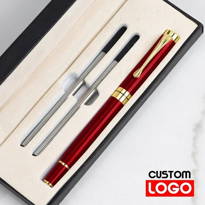Luxury Metal Ballpoint Pen Set For School Business Office Writing