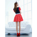 Disney Minnie Dress Women Birthday Halloween Party Cosplay Costume