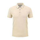 Men's Polo Shirt Short Sleeve Solid Color Lightweight Casual Top