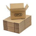 Small Mailing Boxes Brown Corrugated Cardboard Mailer With Lids
