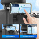 Car Back Seat Hook Holder Mobile Phone Stand For All Phones