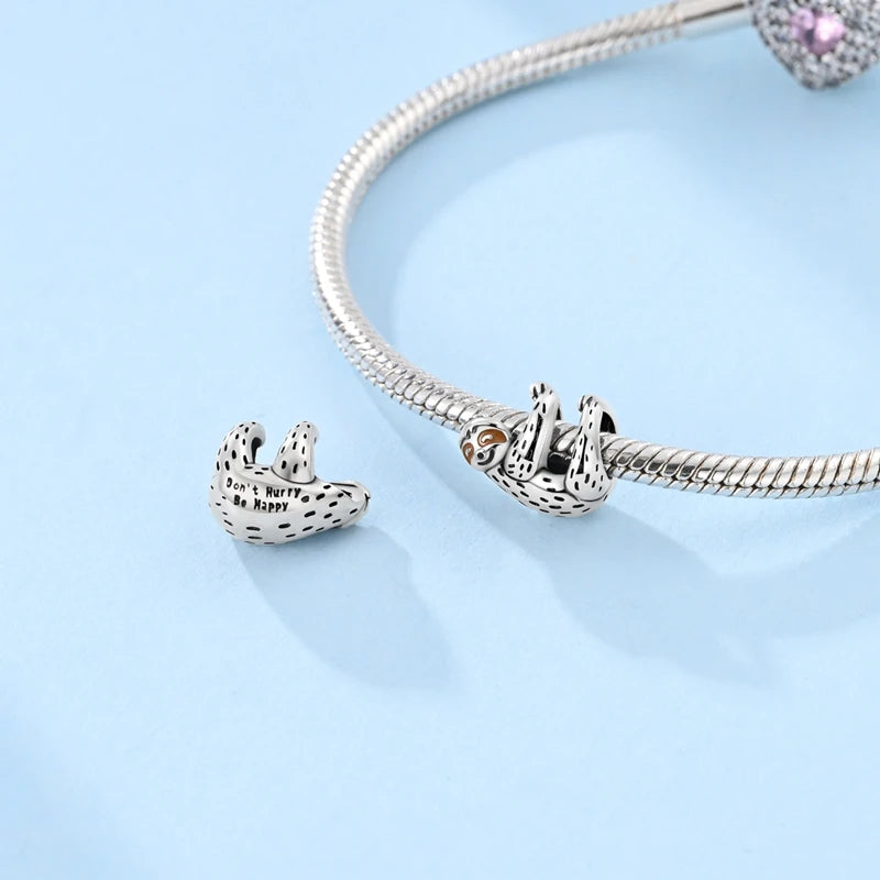 925 Silver Charm Pendant Animal Firefly Butterfly Dragonfly Beads