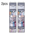Foldable Over The Door Clothes Organizer With 5 Pockets For Closet