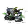 Resin Aquarium Ornament Fish Tank Landscape House Decoration Model