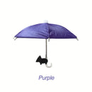 Mini Umbrella For Smartphone With Suction Cup Anti-Glare Sunshade Cover
