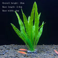 Artificial Aquarium Plants Green Plastic Underwater Fish Tank Decor