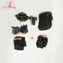 MOBBUNNY Anubis Sexy Lingerie Set Cutout Backless Top Panty Skirt