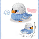 Colorful Micro Mini Building Blocks Parrot Model 3D Puzzle Toy