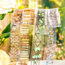 25mm 2m PET Tape For Scrapbooking Garden Path And Photo Album Decor