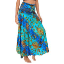 Boho Maxi Skirt Women Vintage Two Way Wear Beach Dress Skirt