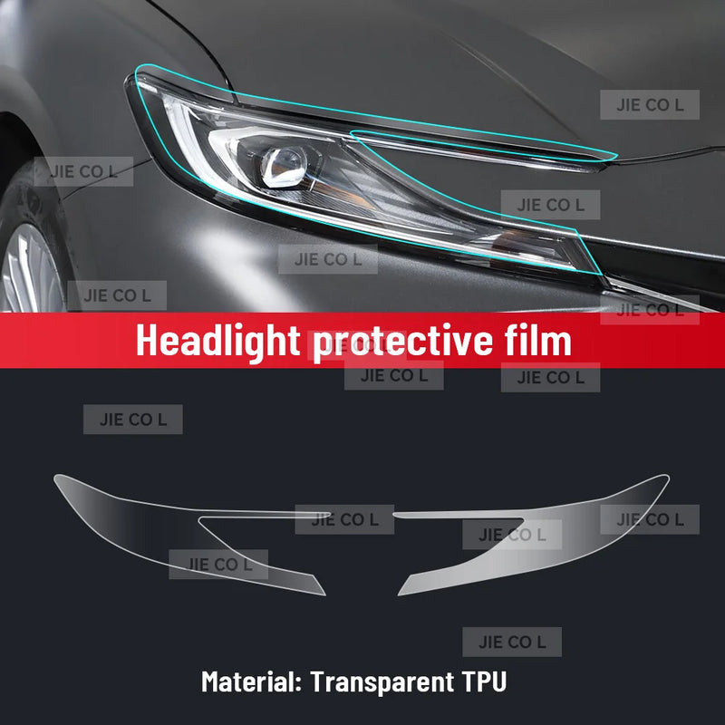 Toyota Camry 2025 Center Console Protective Film TPU Scratch Resistant