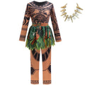 Maui Costume For Kids Boys Tattoo Pants Outfit