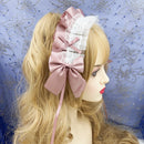 Lovely Sweet Anime Maid Cosplay Headband Lace Flower Hair Accessory