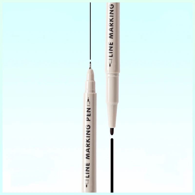 6 Pcs Double Tip Art Marker Set For Manga Drawing And Sketching