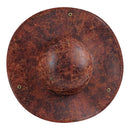 Brown Faux Leather Pirate Hat Triangle Cosplay Costume Accessory