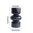 Modern Pink Glass Vase Hydroponic Flower Vase For Home Decor