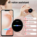 LIGE Smartwatch Bluetooth Call Fitness Heart Rate Monitor For Android IOS