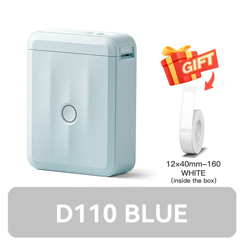 NIIMBOT D110 Thermal Label Printer Portable Mini For Office Home School