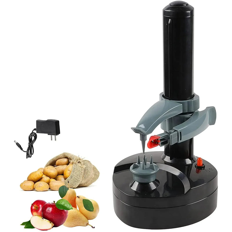Electric Potato Peeler Automatic Rotating Apple Fruit Vegetable Tool