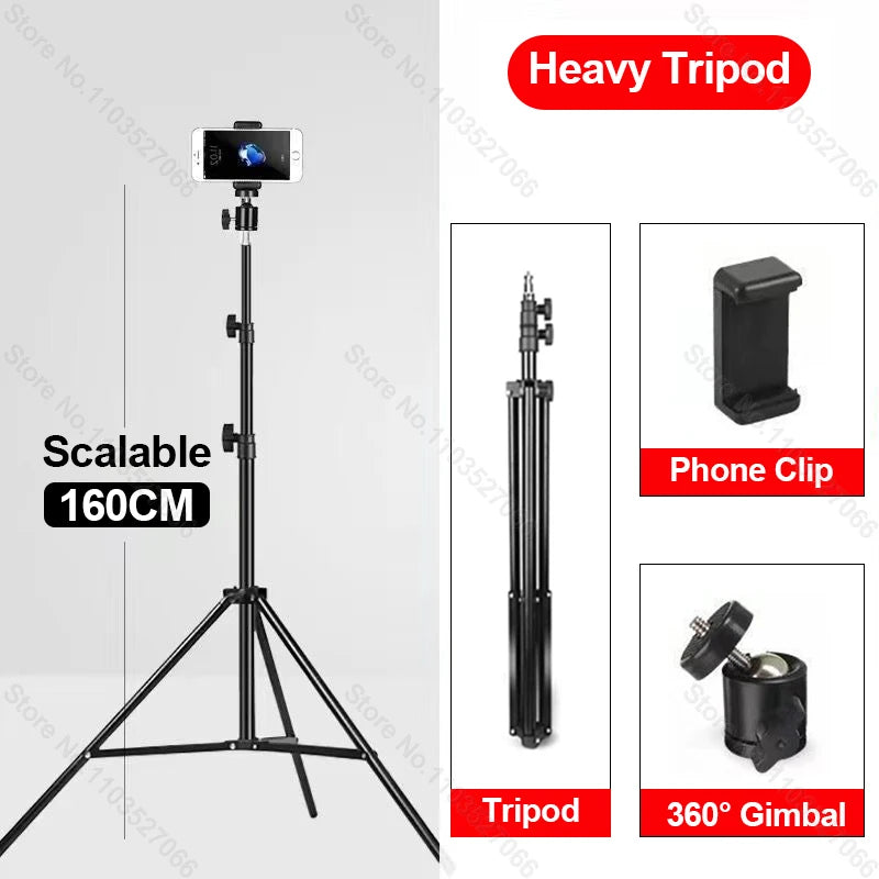 Mobile Phone Live Support Projector Tripod Stand For Video Recording