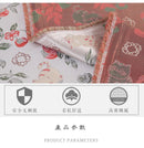 Persimmon Blessing Cat Pattern National Style Brocade Fabric DIY