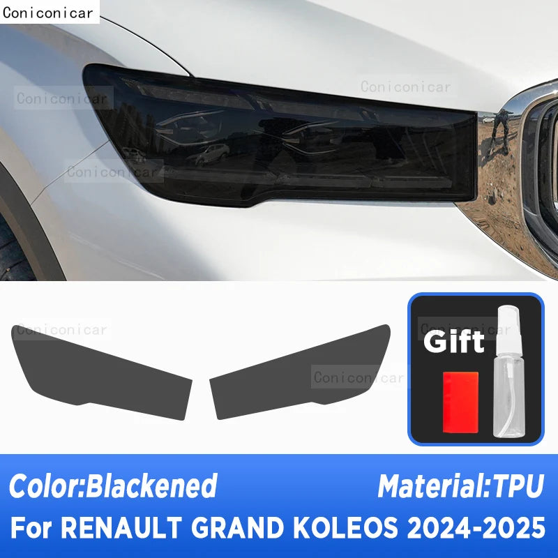 Renault Grand Koleos Headlight Protective Film TPU Scratch Resistant Cover