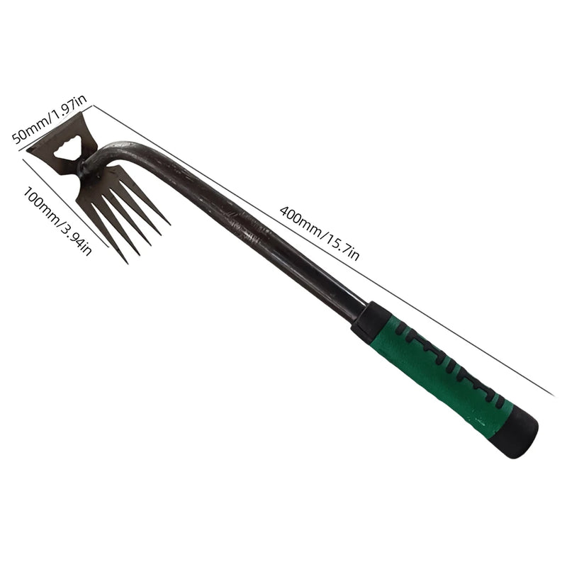 Hand Weeder Tool 5 6 11 Teeth Garden Rake Shovel Hoe
