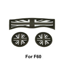 Mini Cooper Silicone Cup Holder Mat Set Non-Slip Interior Accessories