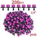 OASIS Garden Irrigation Nozzle Adjustable Dripper Micro Sprinkler Emitter