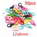 Colorful Mixed Alloy Jump Rings Lobster Clasp DIY Jewelry Making Supplies