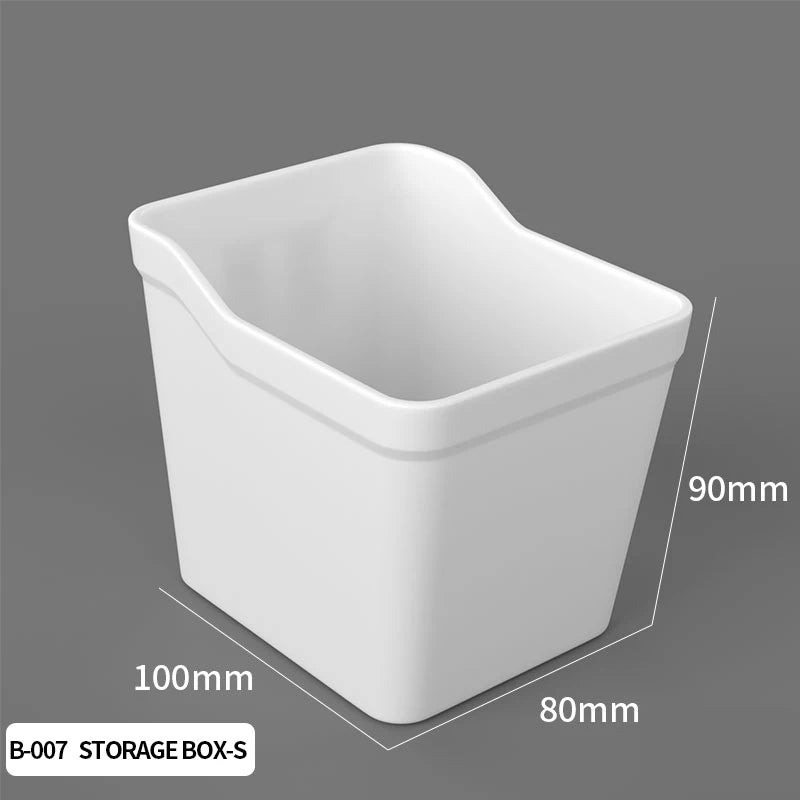 Pegboard Wall Organizer Kit Modular Panels No-Punch Installation Craft Storage