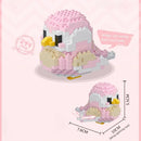 Colorful Micro Mini Building Blocks Parrot Model 3D Puzzle Toy