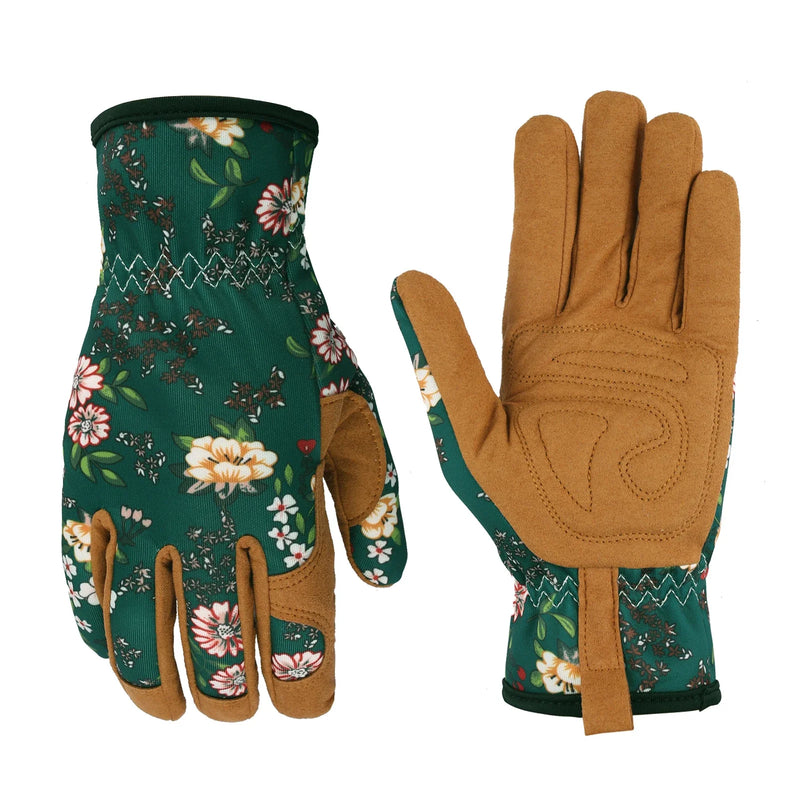 Breathable Leather Gardening Gloves Thorn Proof Puncture Resistant Grip