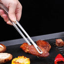 Stainless Steel Kitchen Tongs For BBQ Grill Cooking Salad Meat
